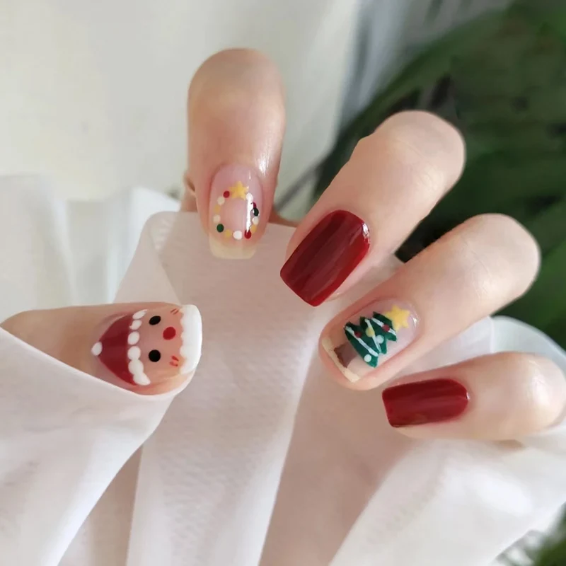 Festive Holiday Nail Art Stornfield