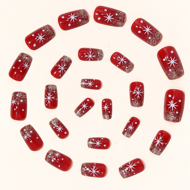 Festive Glitter Nail Art Stornfield