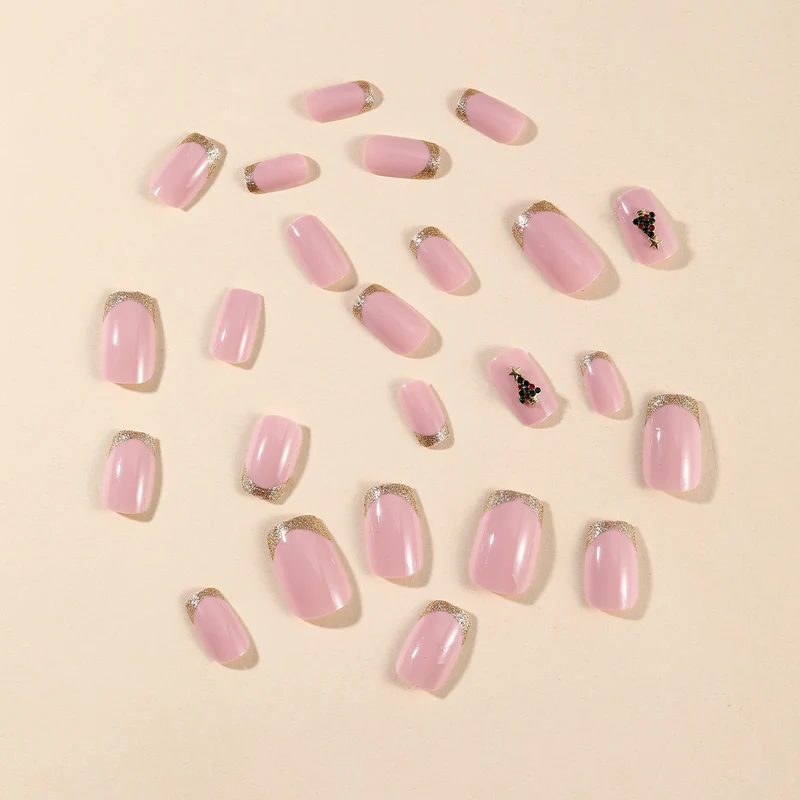 Festive Christmas Tree Nail Art Set Stornfield