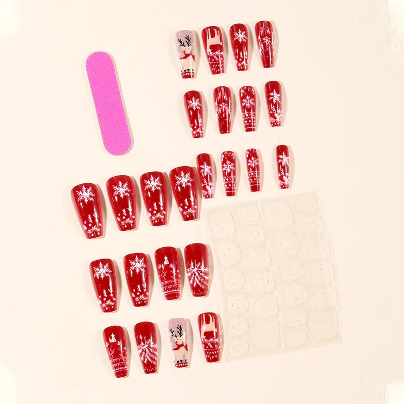Festive 3D Reindeer Nail Art Extensions Stornfield 1789713556