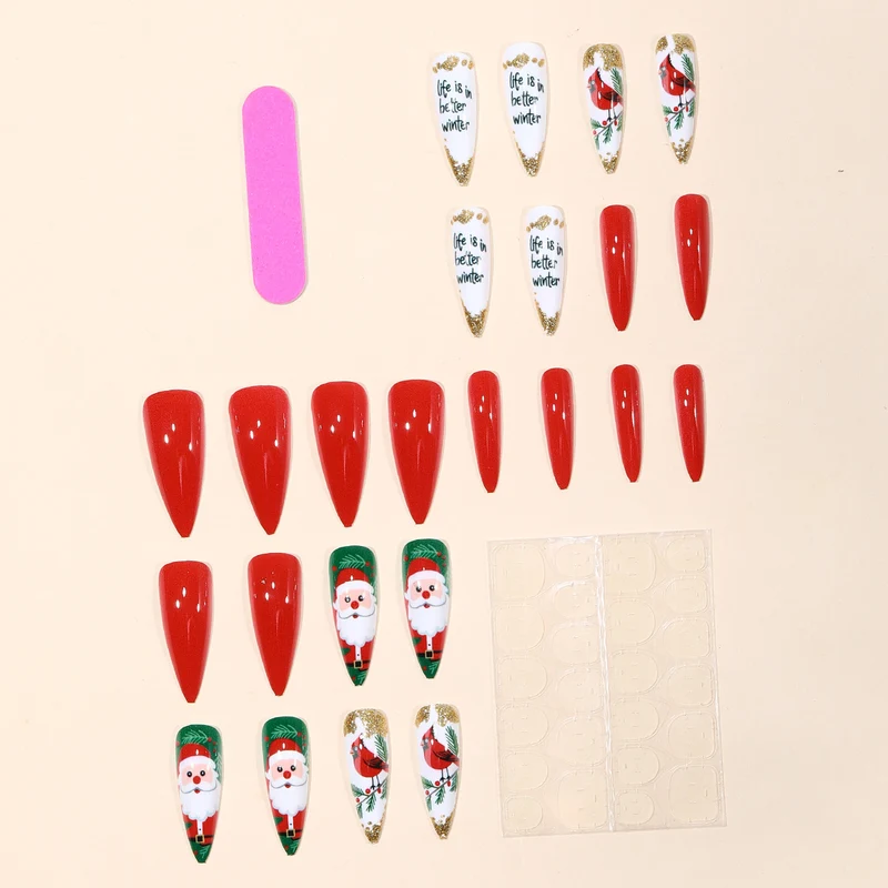 Festive 3D Nail Art Set Stornfield