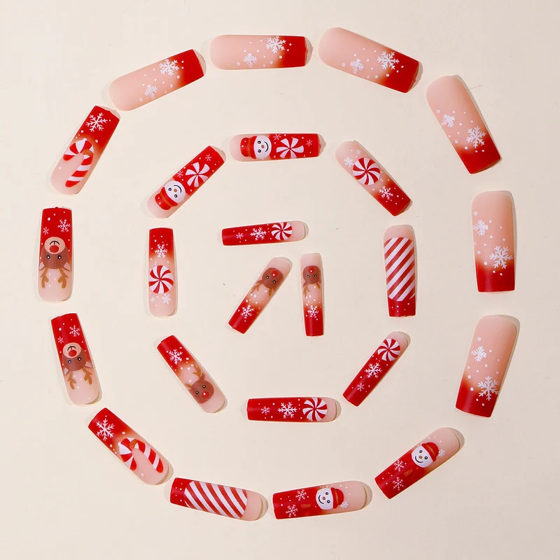 Festive 3D Holiday Nail Art Set Stornfield