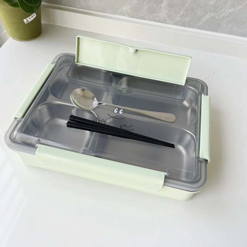 Multi-Compartment Stainless Steel Lunch Box