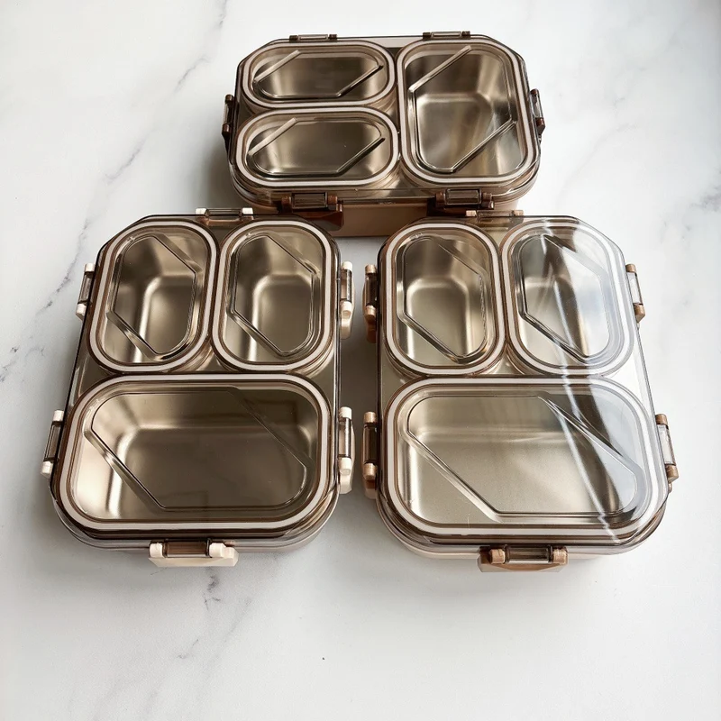 Multi-Compartment Food Storage Container
