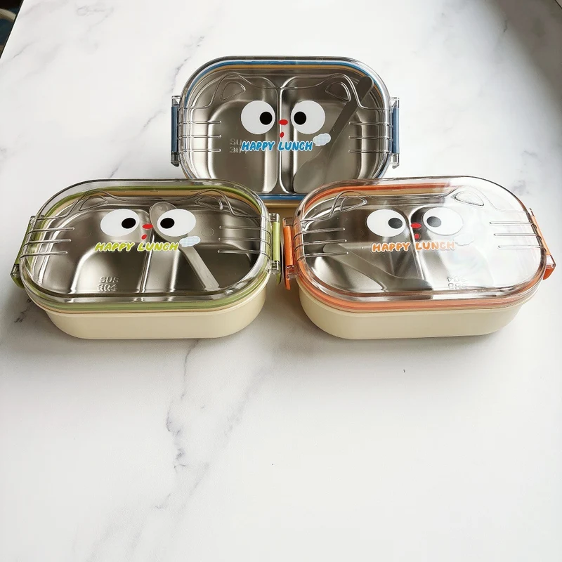 Fun-Themed Multi-Compartment Lunch Box