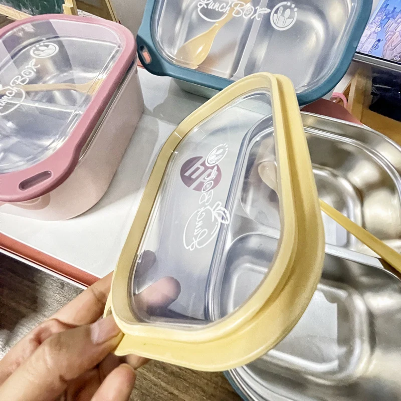 Elegant Dual-Compartment Lunch Box
