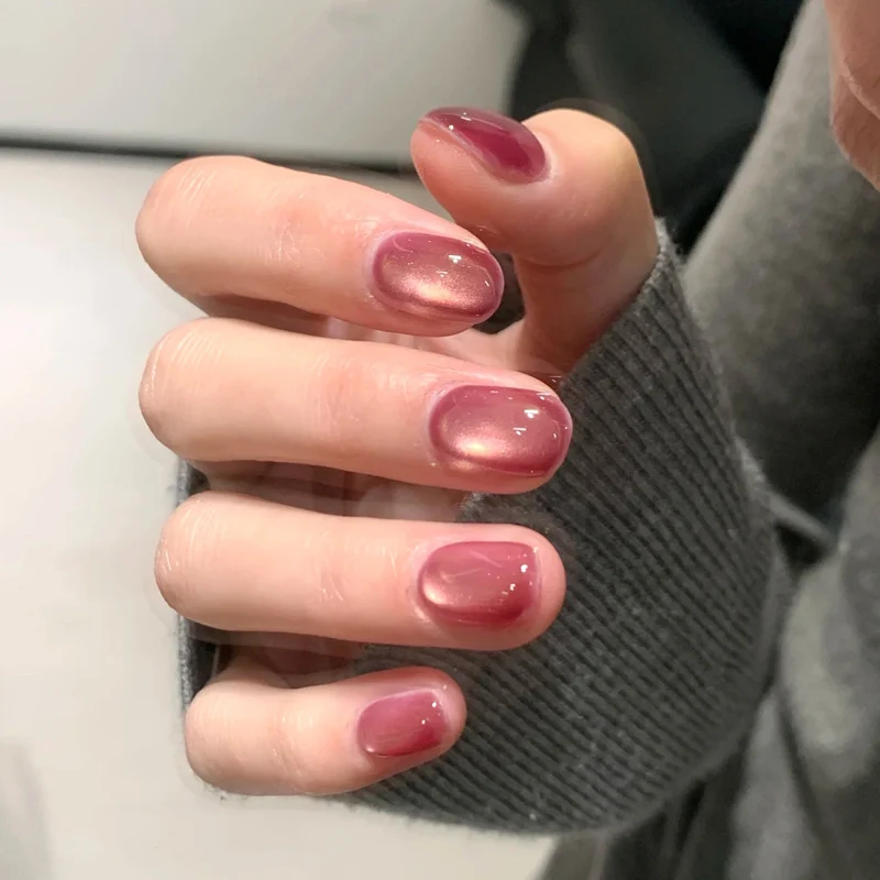 Premium Glittery Press-On Nail Set Karnz
