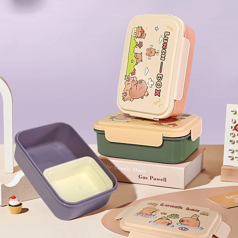 Cartoon-Themed Food Storage Container