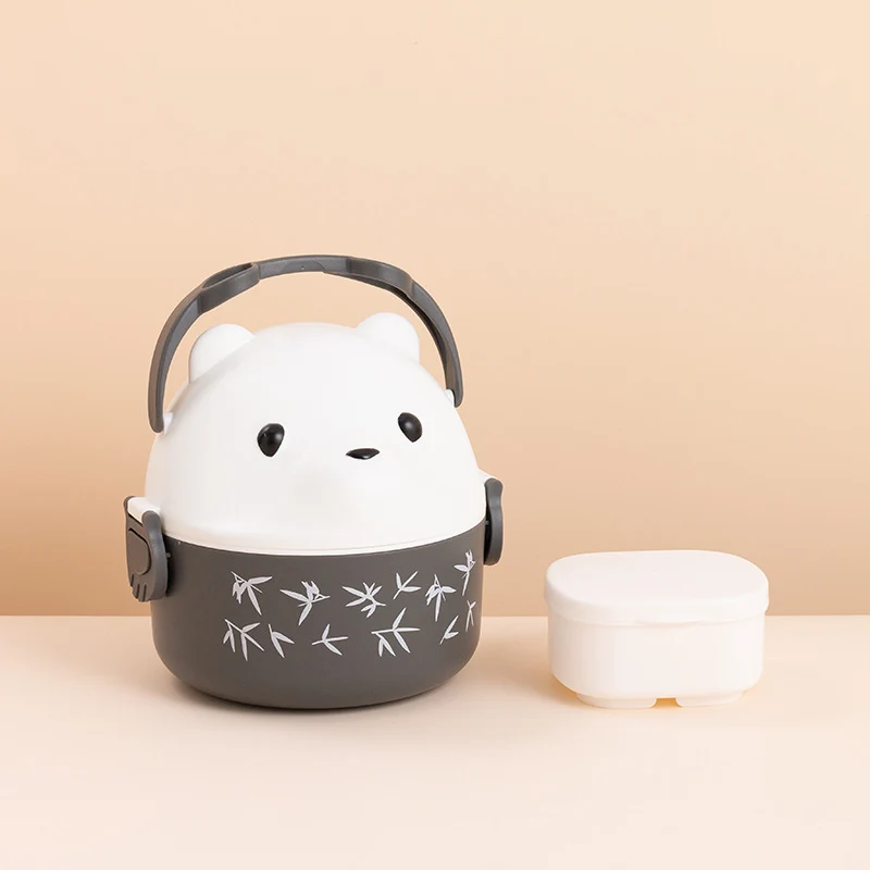 Cartoon Animal-Themed Lunch Container