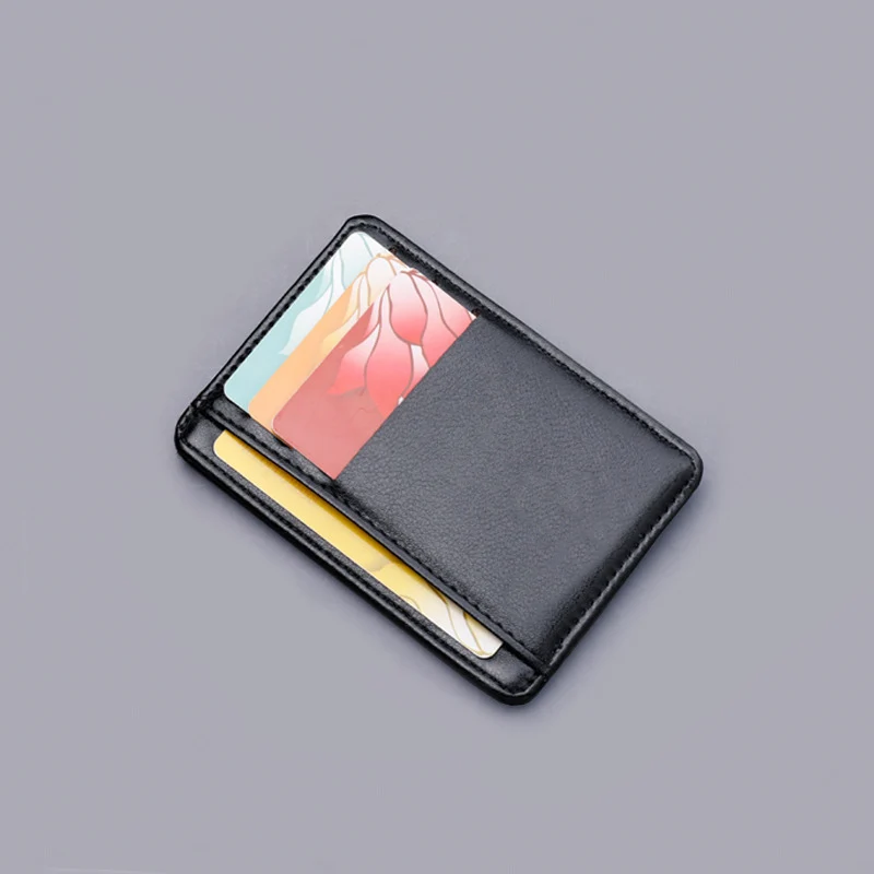 Transparent Window Card Holder