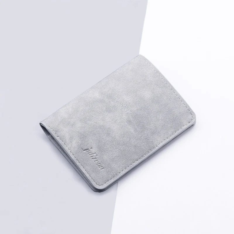 Sleek Minimalist Leather Card Holder