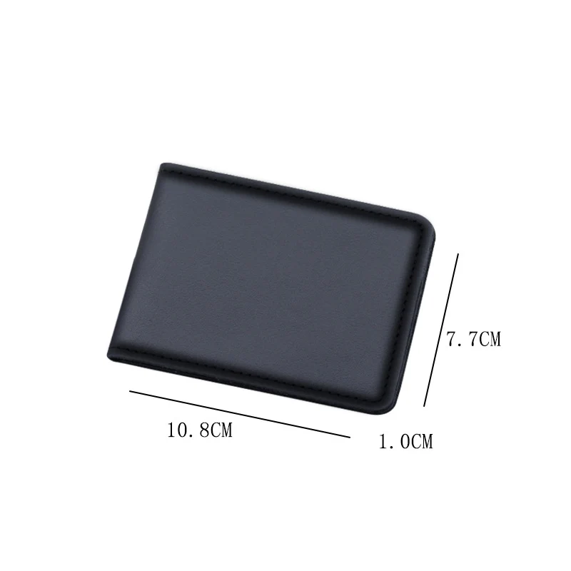 RFID-Blocking Leather Card Holder