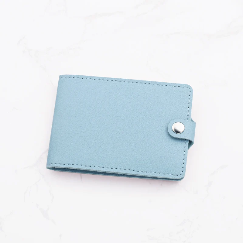 Compact Leather Card Wallet