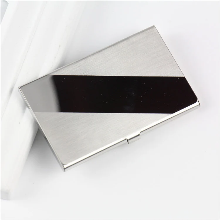 Stylish Stainless Steel Business Card Holder