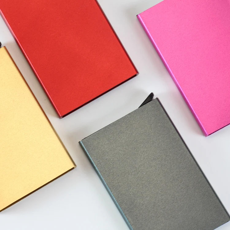 Stylish Aluminum Business Card Holder
