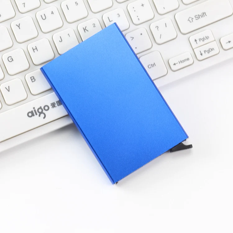 Stylish Aluminum Business Card Holder