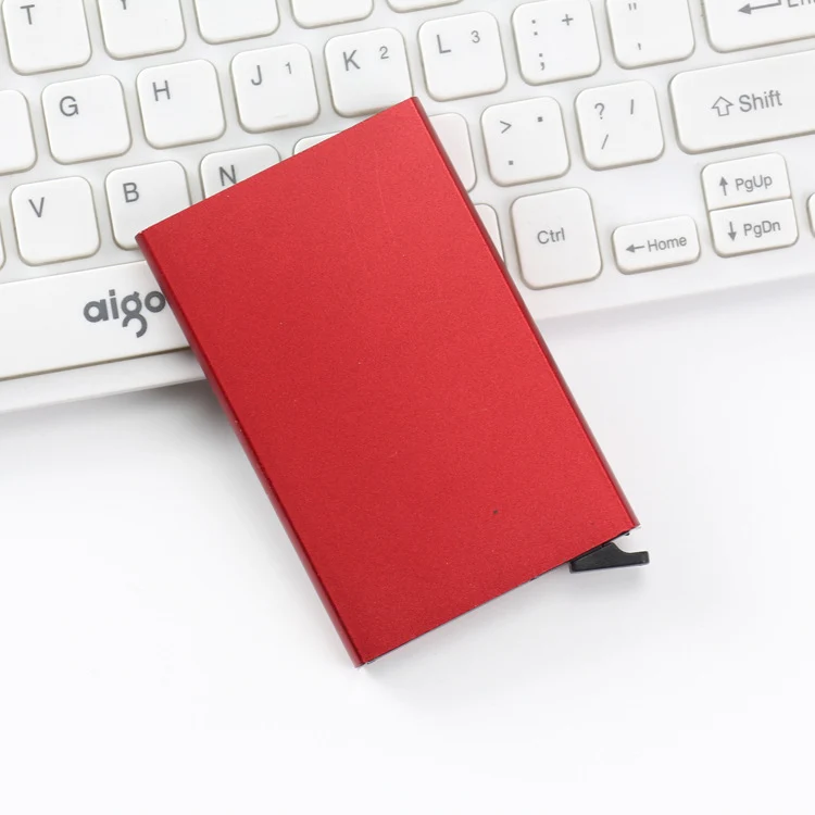 Stylish Aluminum Business Card Holder