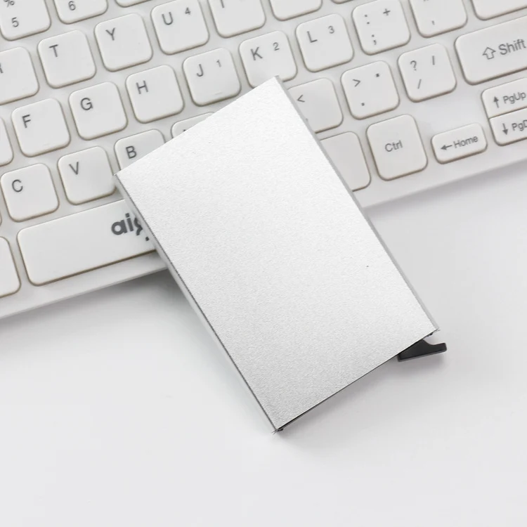 Stylish Aluminum Business Card Holder