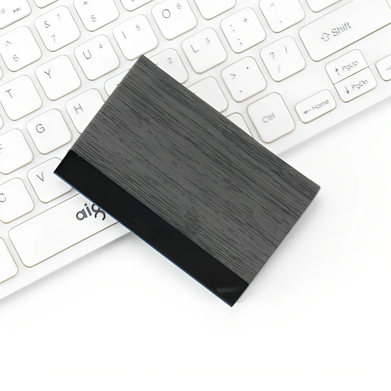 Premium Wood-Inspired Wallet Card Holder