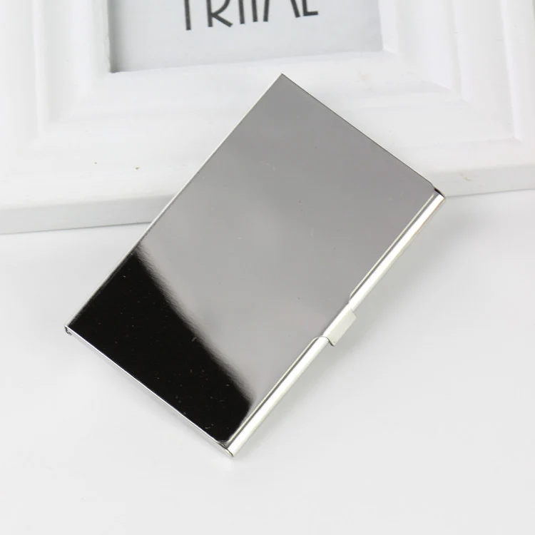 Premium Stainless Steel Business Card Holder