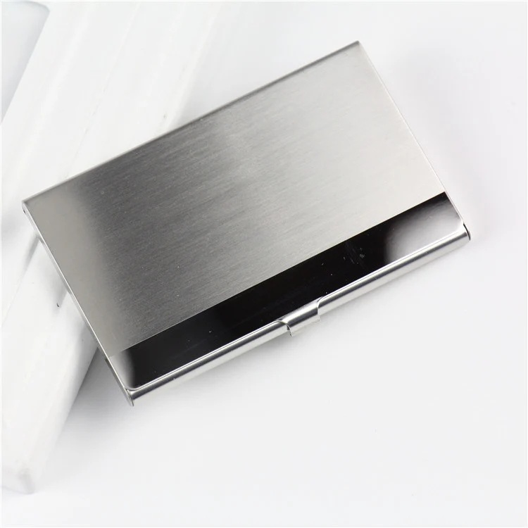 Premium Stainless Steel Business Card Holder