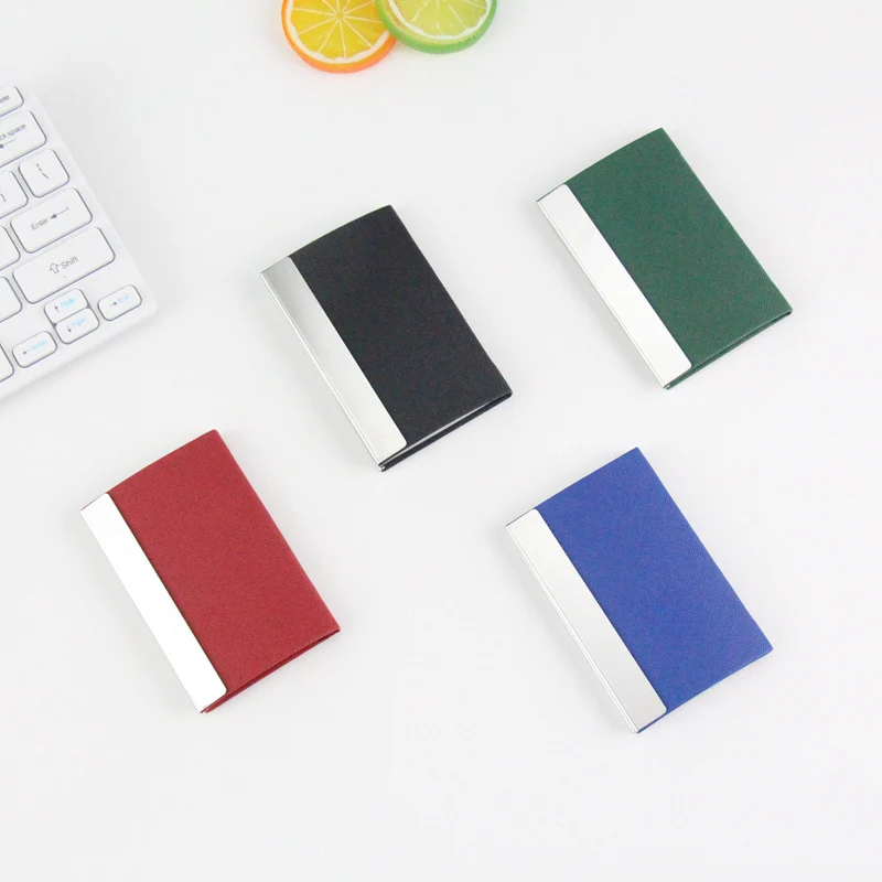 Elegant Textured Business Card Holder