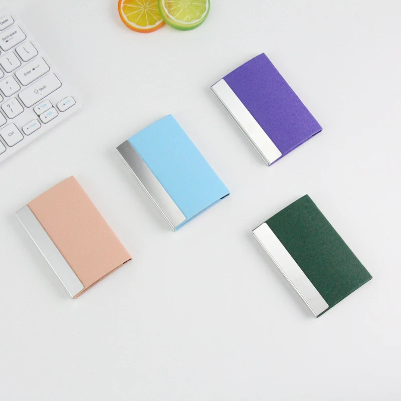 Elegant Textured Business Card Holder