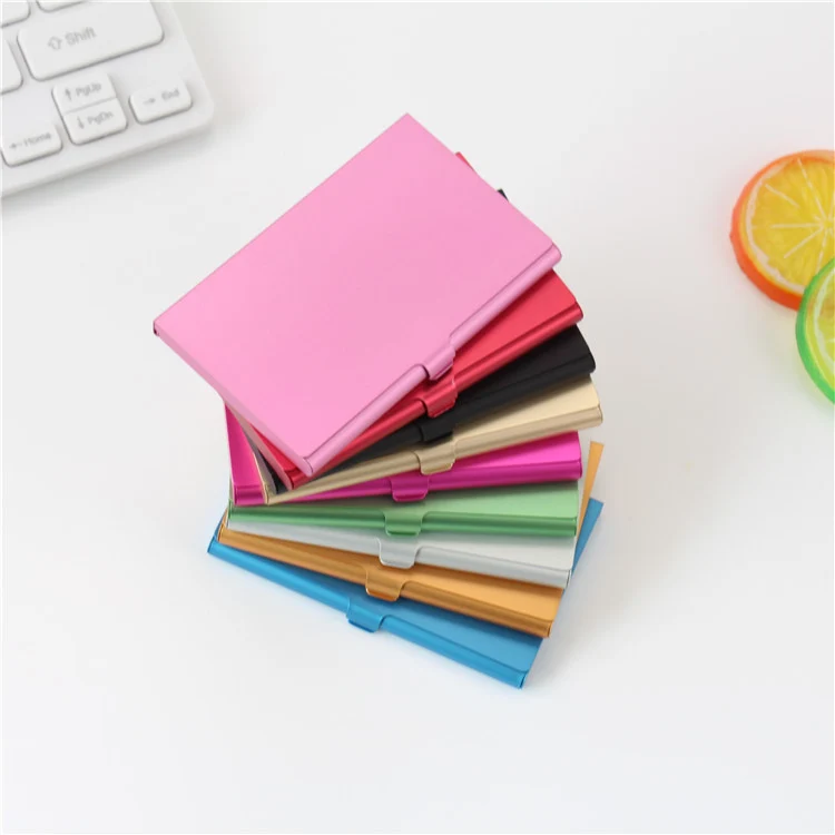 Elegant Slim Business Card Case