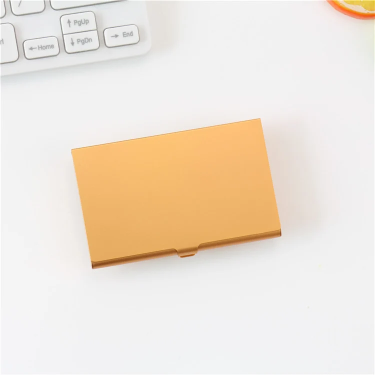Elegant Slim Business Card Case
