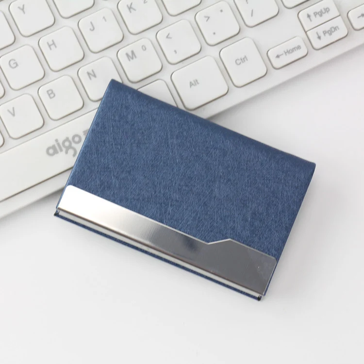 Elegant Metal Business Card Holder