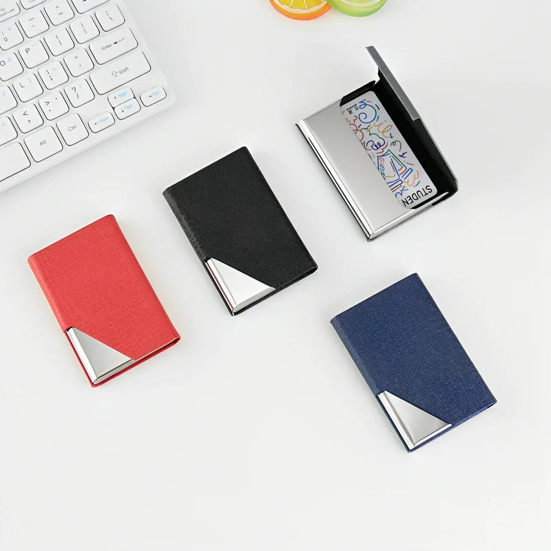 Premium Textured Business Card Wallet