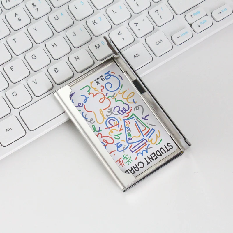 Premium Textured Business Card Case