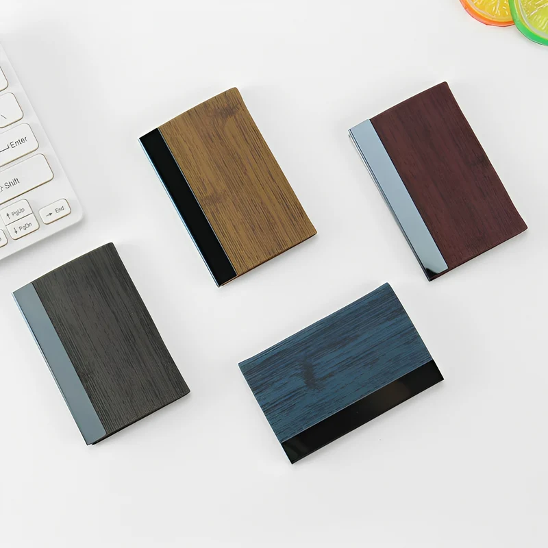 Bamboo Fiber Business Card Holder