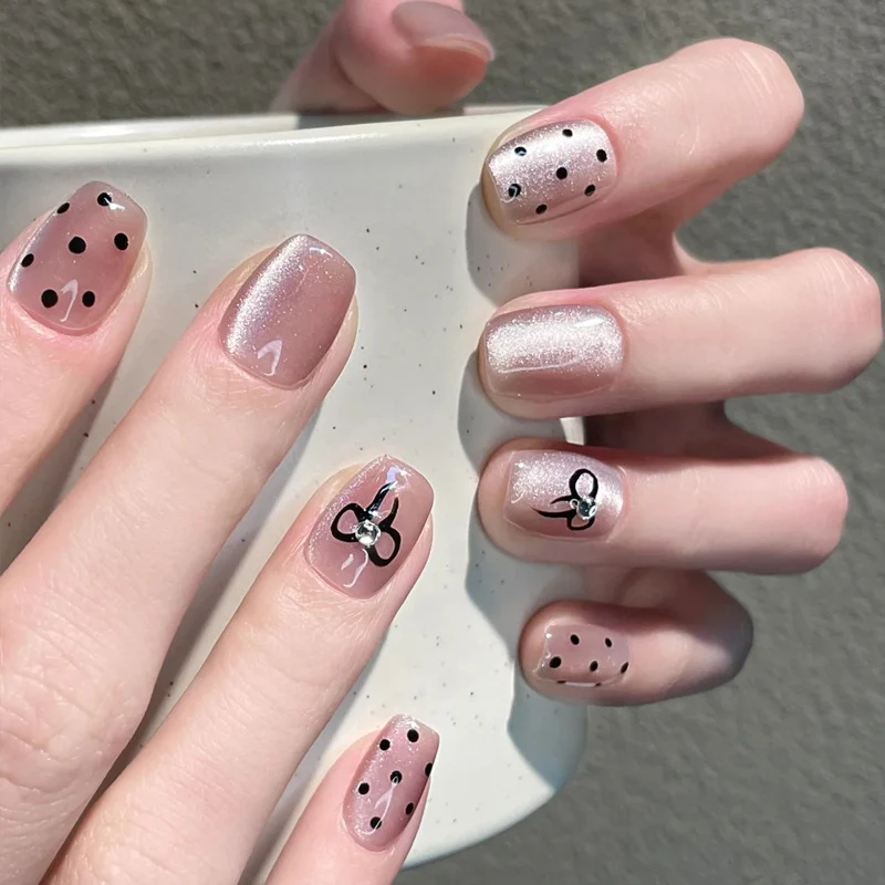 Iridescente Press-On Nagelset Karnz