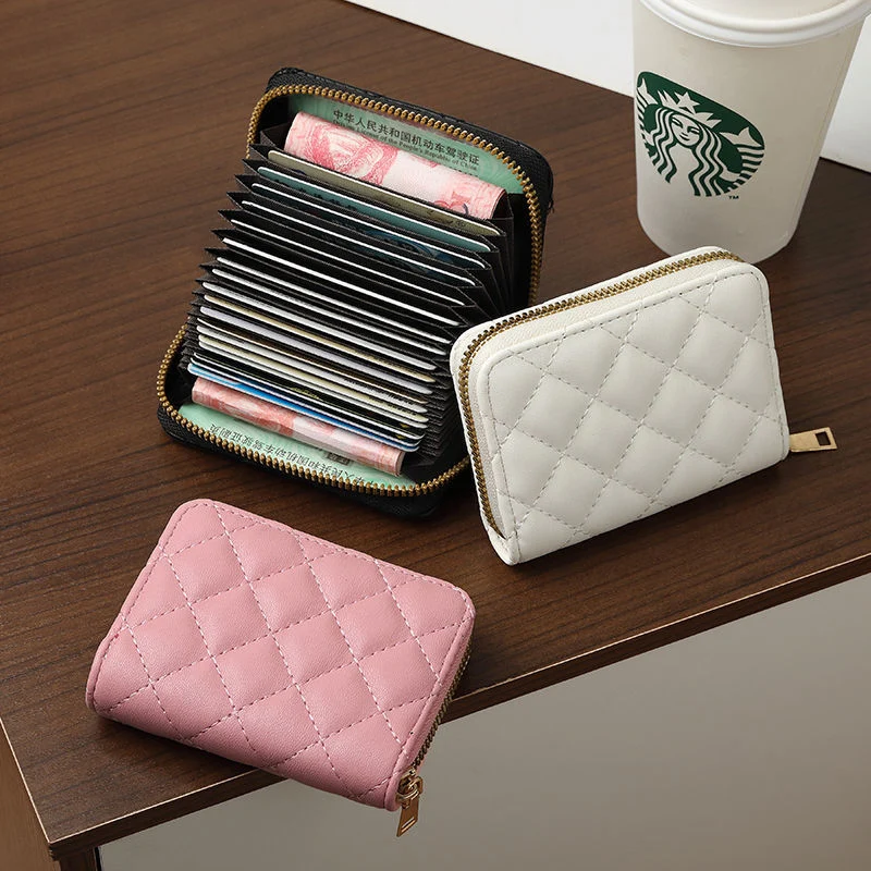 Quilted Compact Wallet