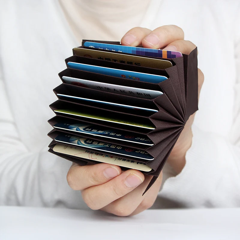 Multi-Compartment Card Organizer