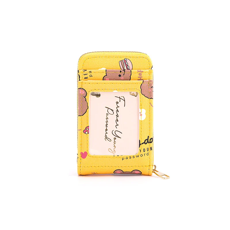 Cute Cartoon Print Card Holder