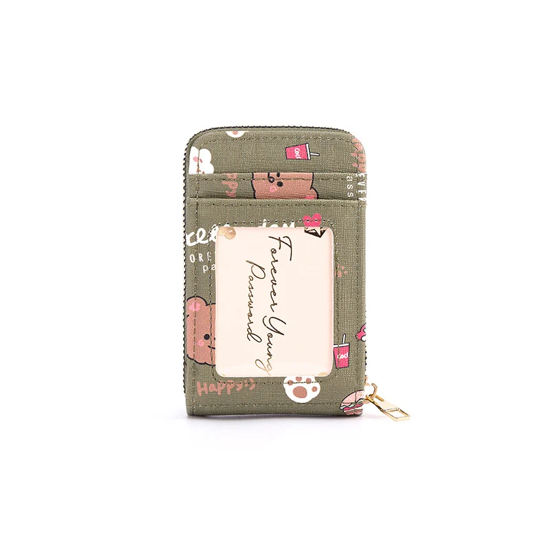 Cute Cartoon Print Card Holder
