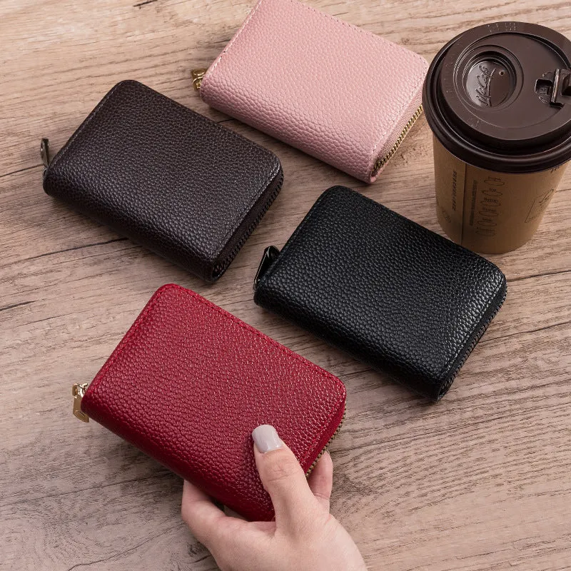 Leather Zip Wallet