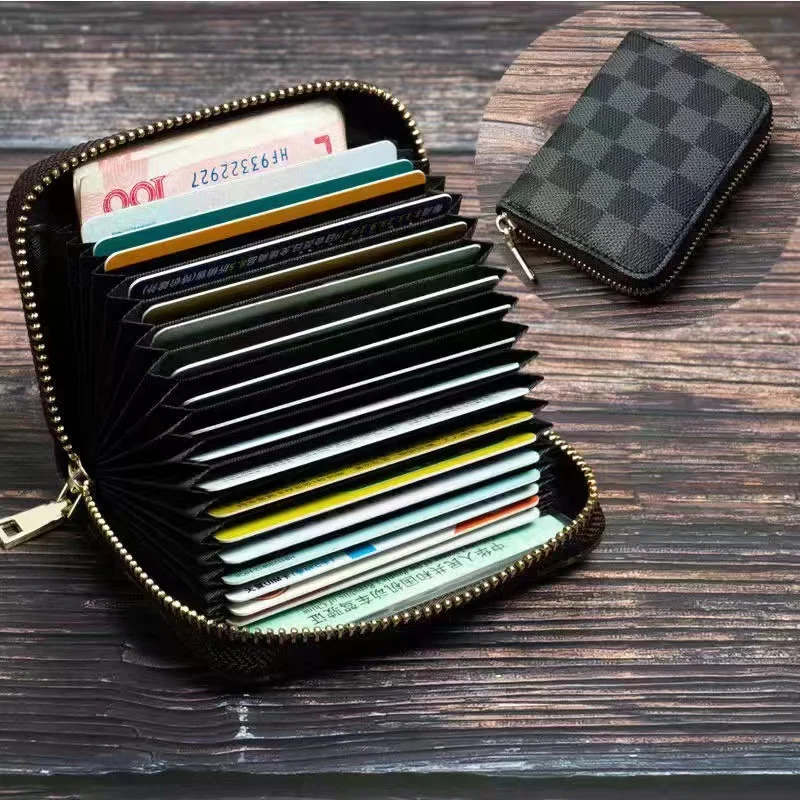 Leather Zip Wallet