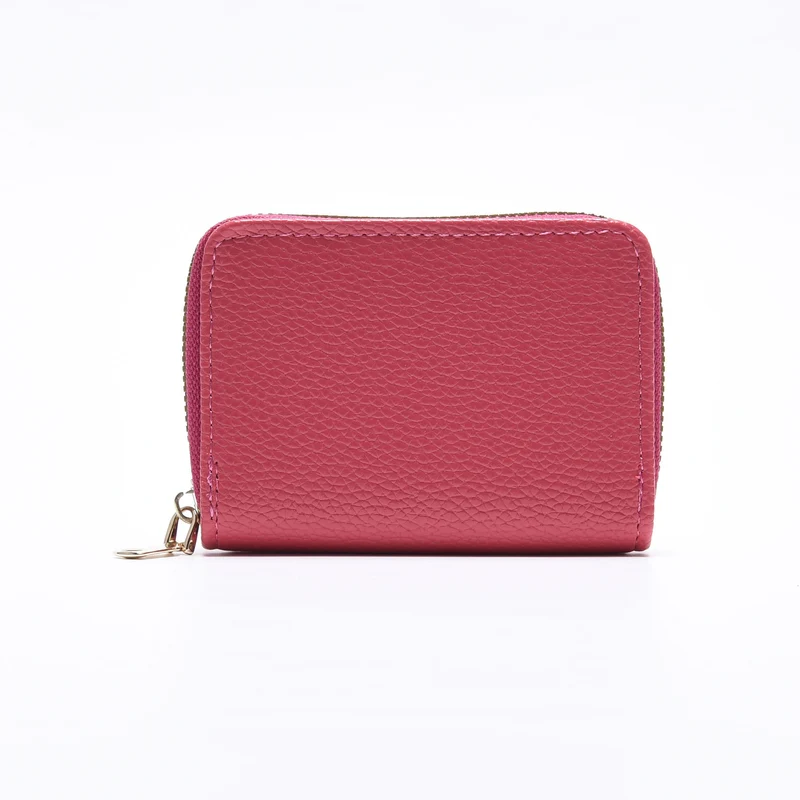 Leather Zip Wallet