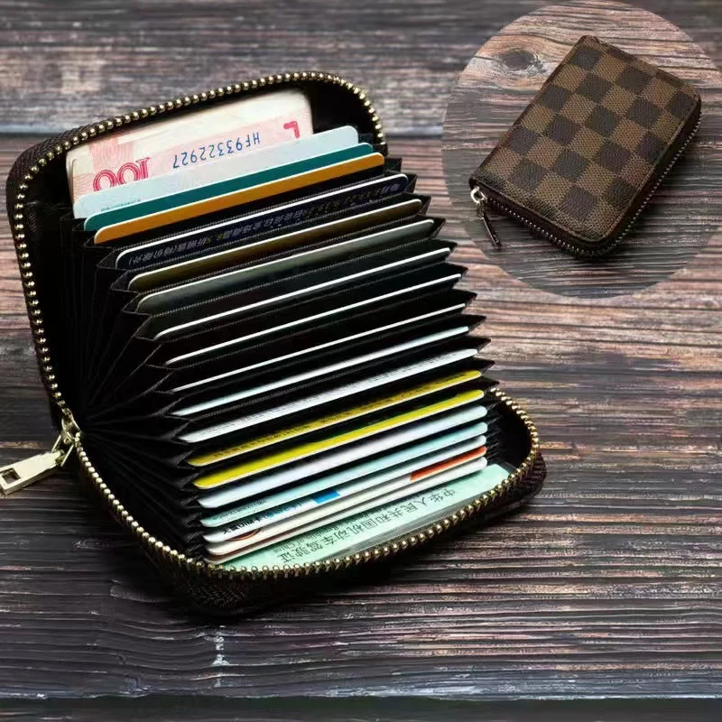 Leather Zip Wallet