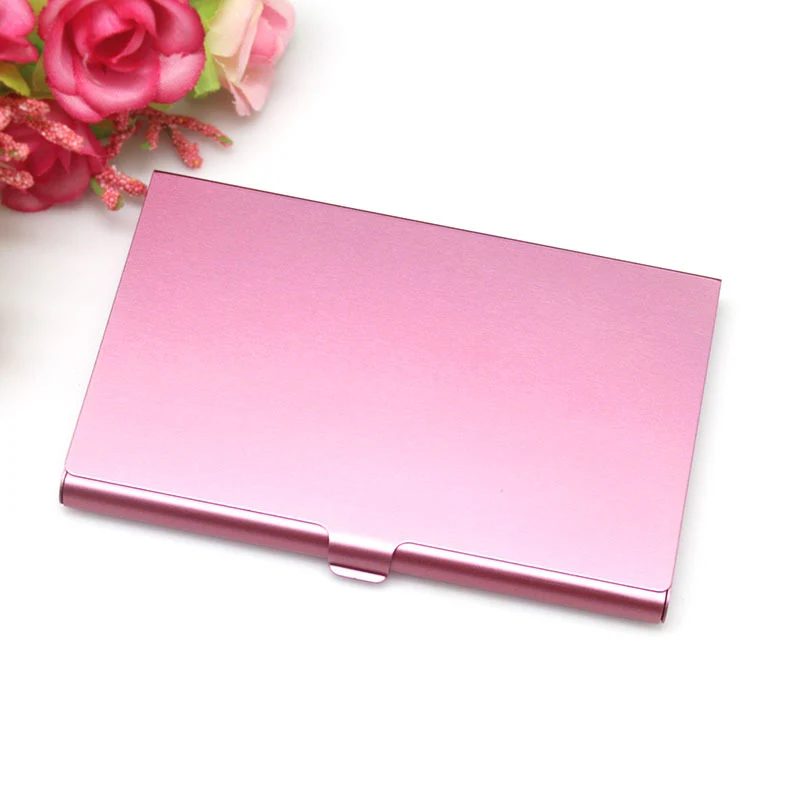 Elegant Metal Business Card Holder