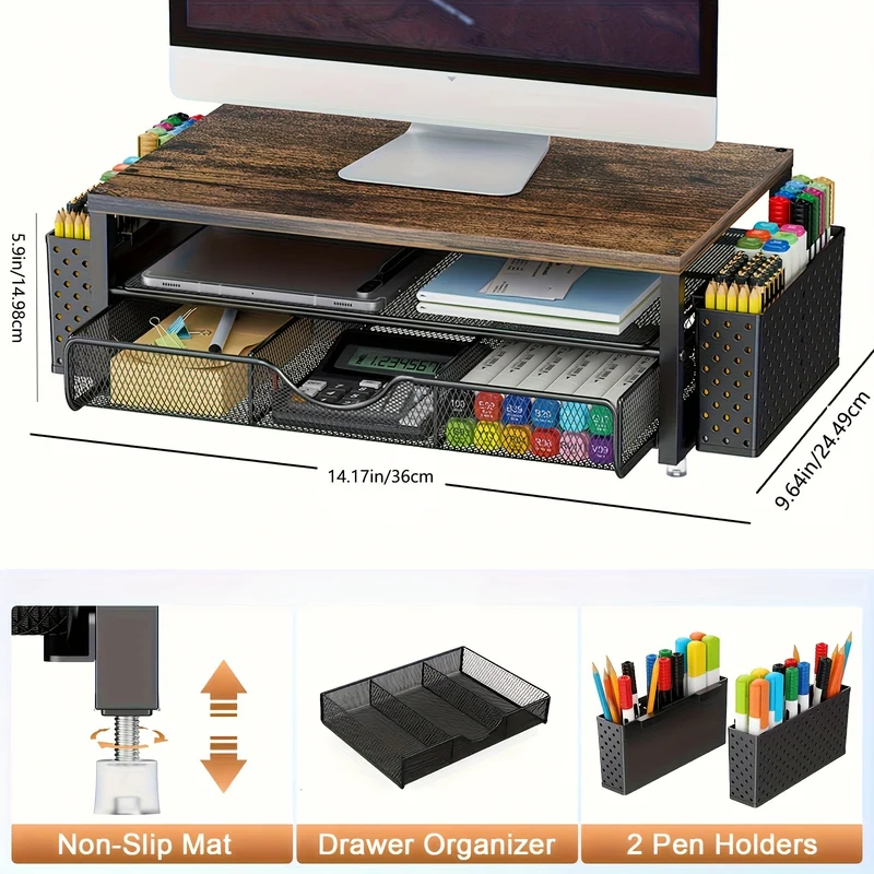 Mesh Desk Organizer Stand