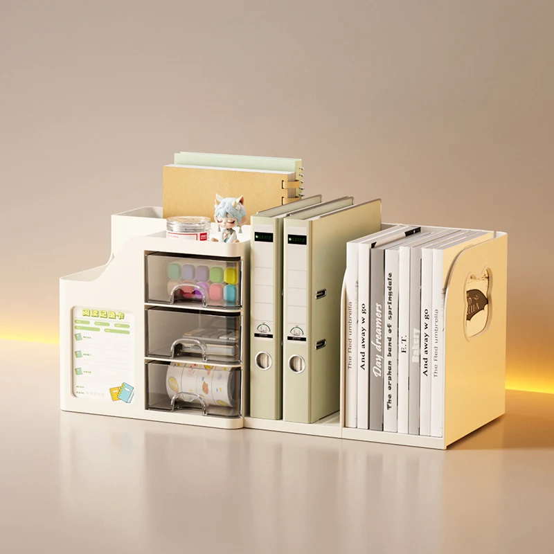Modern Book and File Organizer