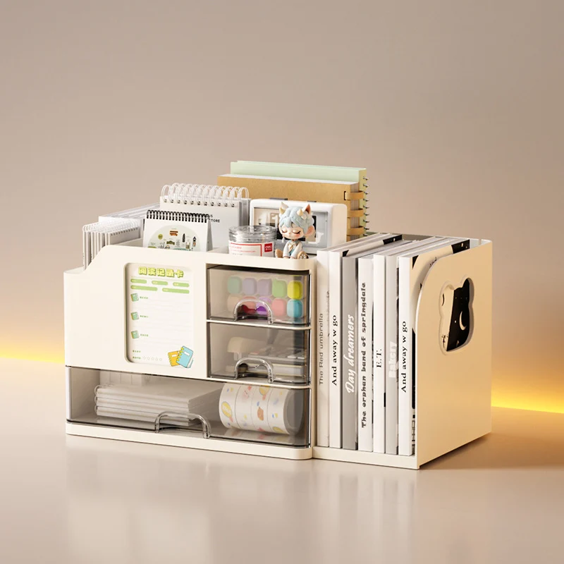 Modern Book and File Organizer