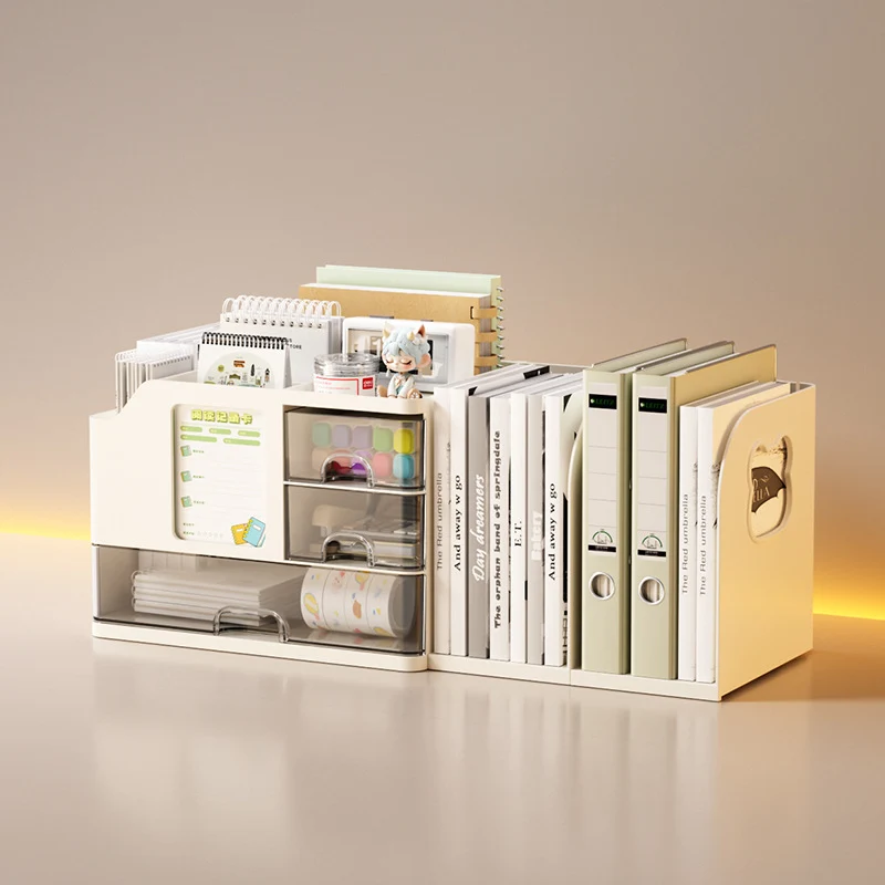 Modern Book and File Organizer