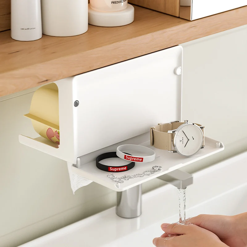 Wall-Mounted Kitchen Storage Organizer