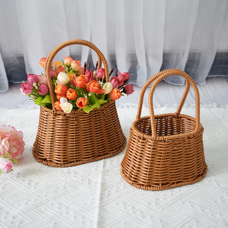 Handcrafted Natural Woven Storage Baskets Stornfield