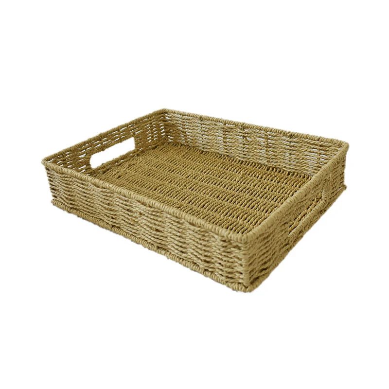 Elegant Woven Storage Tray Stornfield